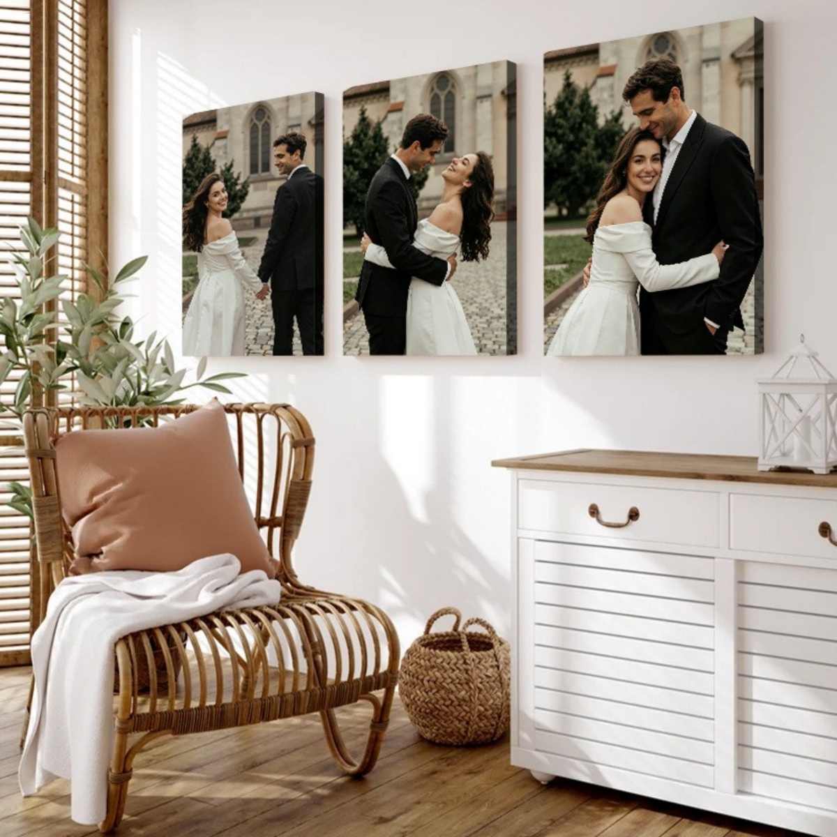 Halloween Party Supplies - Set of 3 Custom Photo Canvas