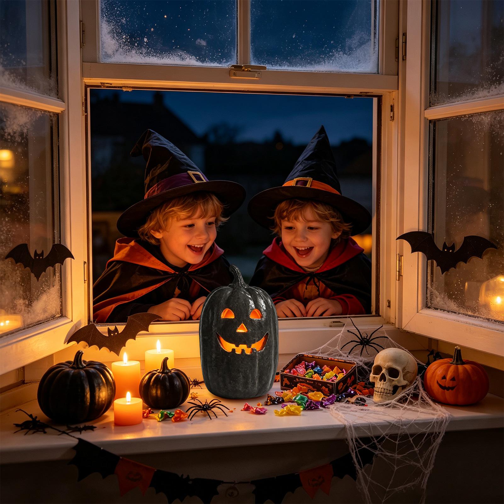 Halloween Pumpkins Crafts Resi - Pumpkin Lantern Halloween 评论和价格