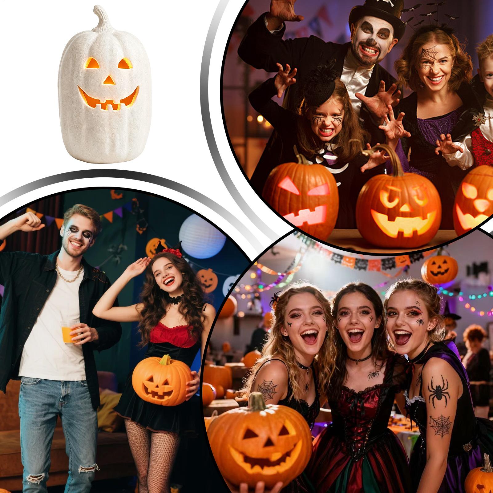 Halloween Pumpkins Crafts Resi - Pumpkin Lantern Halloween 评论和价格