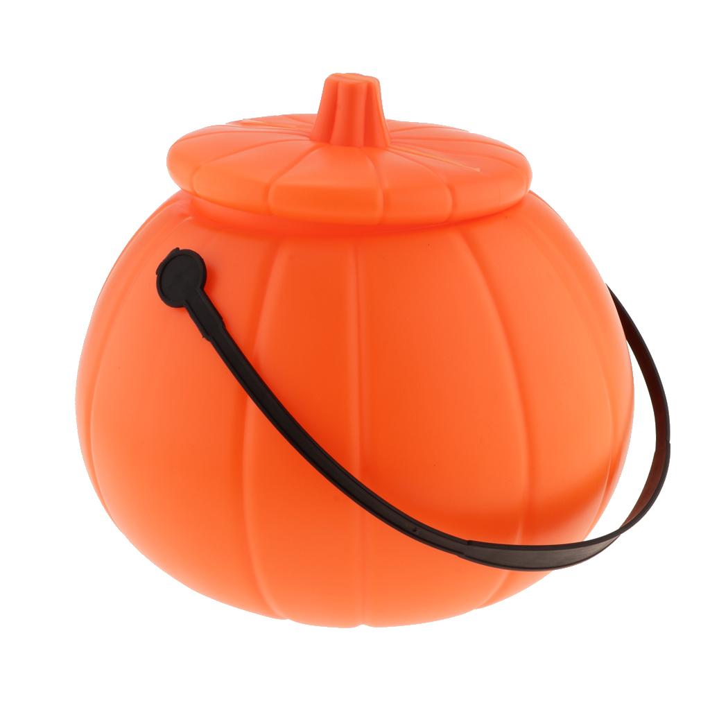 Halloween Candy Bucket Pumpkin - Pumpkin Lantern Halloween 评论和价格
