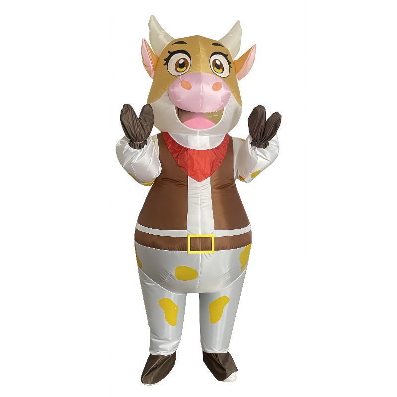 Adult Cow Inflatable Costume F - Halloween Costume Adult 评论和价格
