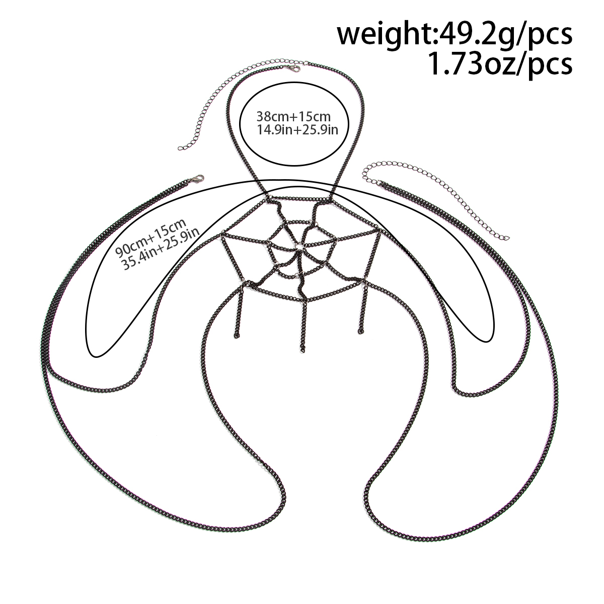 KunJoe Creative Sexy Spider We - Spider Web Halloween Decoration 评论和价格