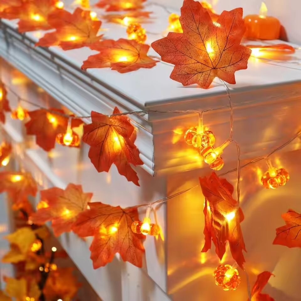 59in/118in Halloween Pumpkin M - Halloween Led String Lights Orange 评论和价格