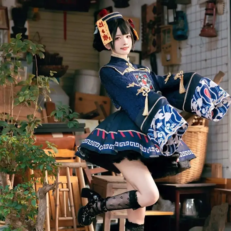 Lolita Chinese Style Sweet Dre - Halloween Costume Kids 评论和价格