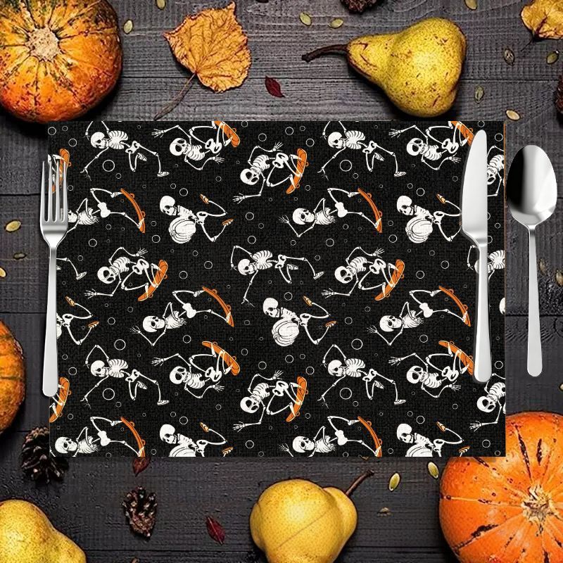 VIKAMA 2/4/6PCS Halloween Meal - Spider Web Halloween Decoration 评论和价格