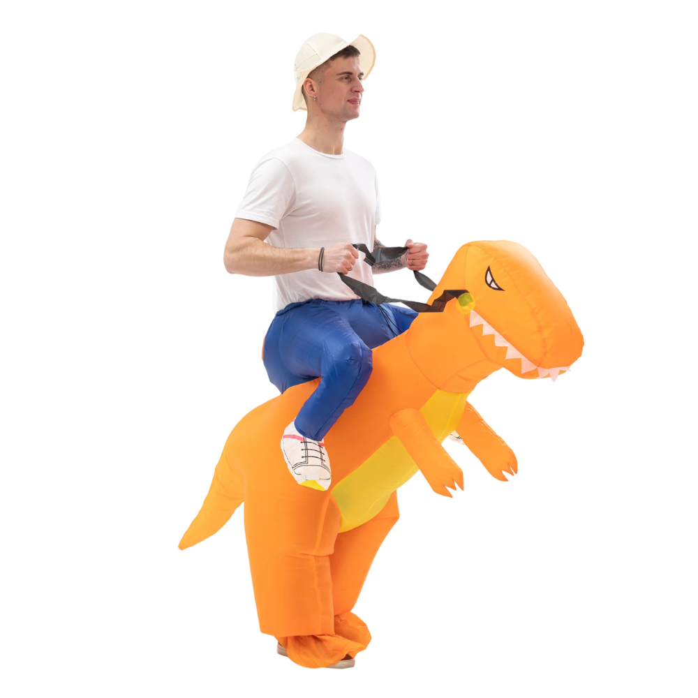 Ride On Dinosaur Inflatable Co - Halloween Costume Adult 评论和价格