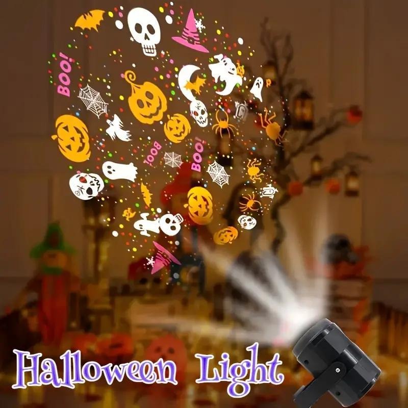 Halloween LED Projector Light  - Halloween Pumpkin Decor Led 评论和价格