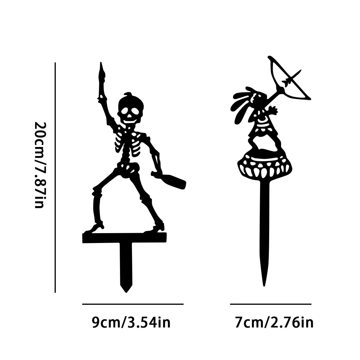 [Metal Archery Stand] Portable - Halloween Skeleton Decoration 评论和价格