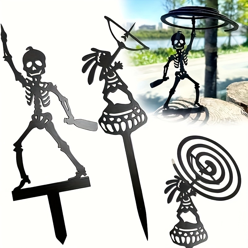 [Metal Archery Stand] Portable - Halloween Skeleton Decoration 评论和价格