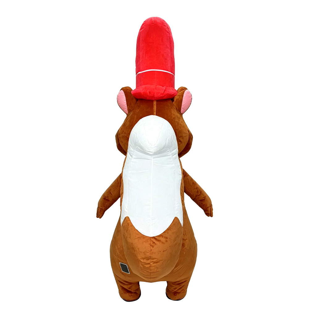 SAYGO Red Hat Squirrel Inflata - Halloween Costume Adult 评论和价格