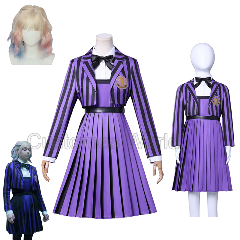 Nevermore Academy Uniform Emma - Halloween Costume Kids 评论和价格