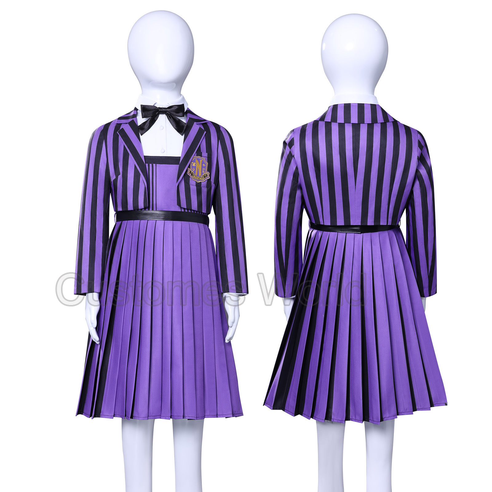 Nevermore Academy Uniform Emma - Halloween Costume Kids 评论和价格