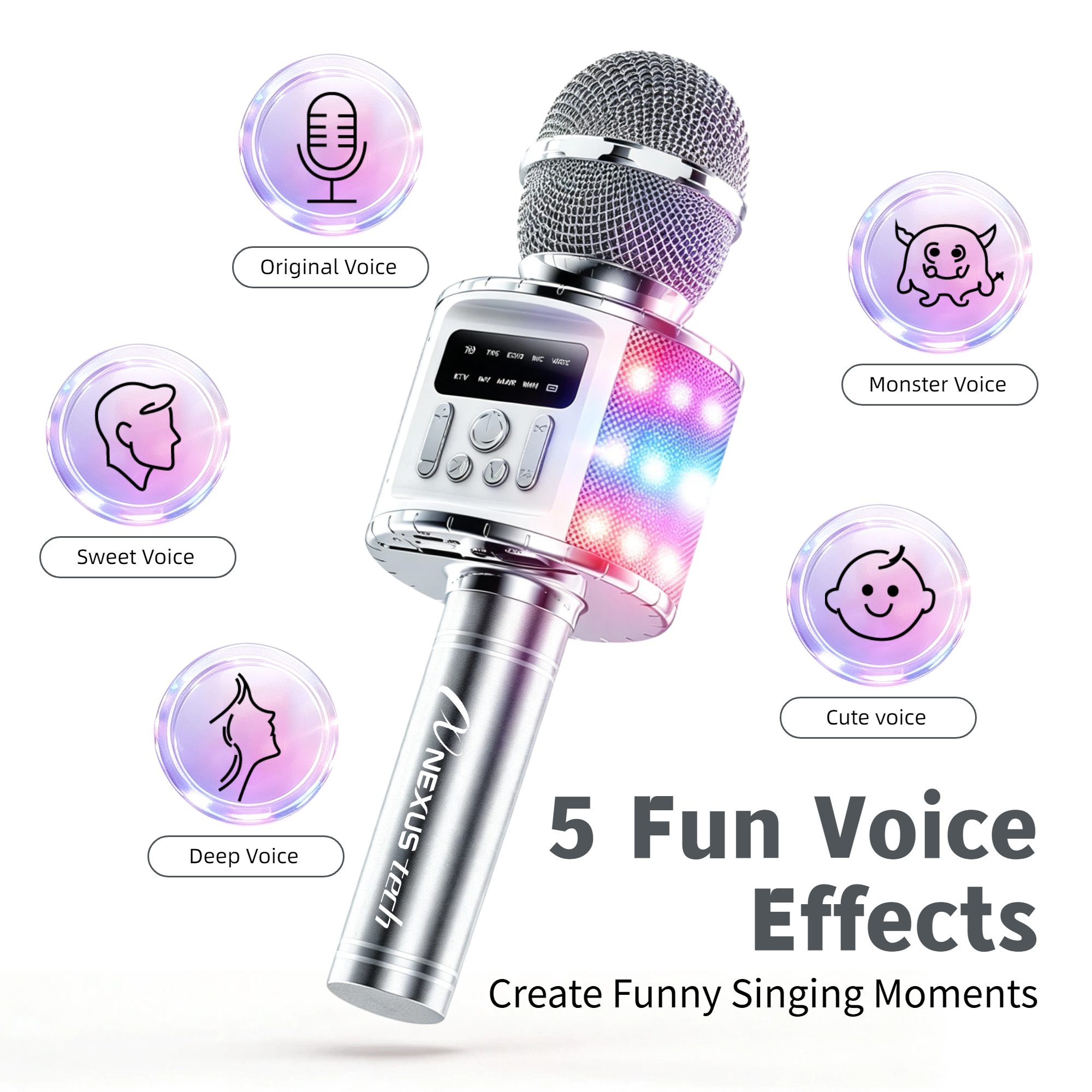 TWS Dual Wireless Karaoke Micr - Halloween Party Supplies 评论和价格