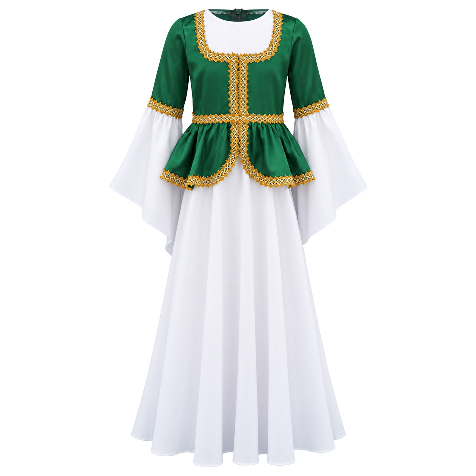 Kids Girls Renaissance Cosplay - Halloween Costume Kids 评论和价格