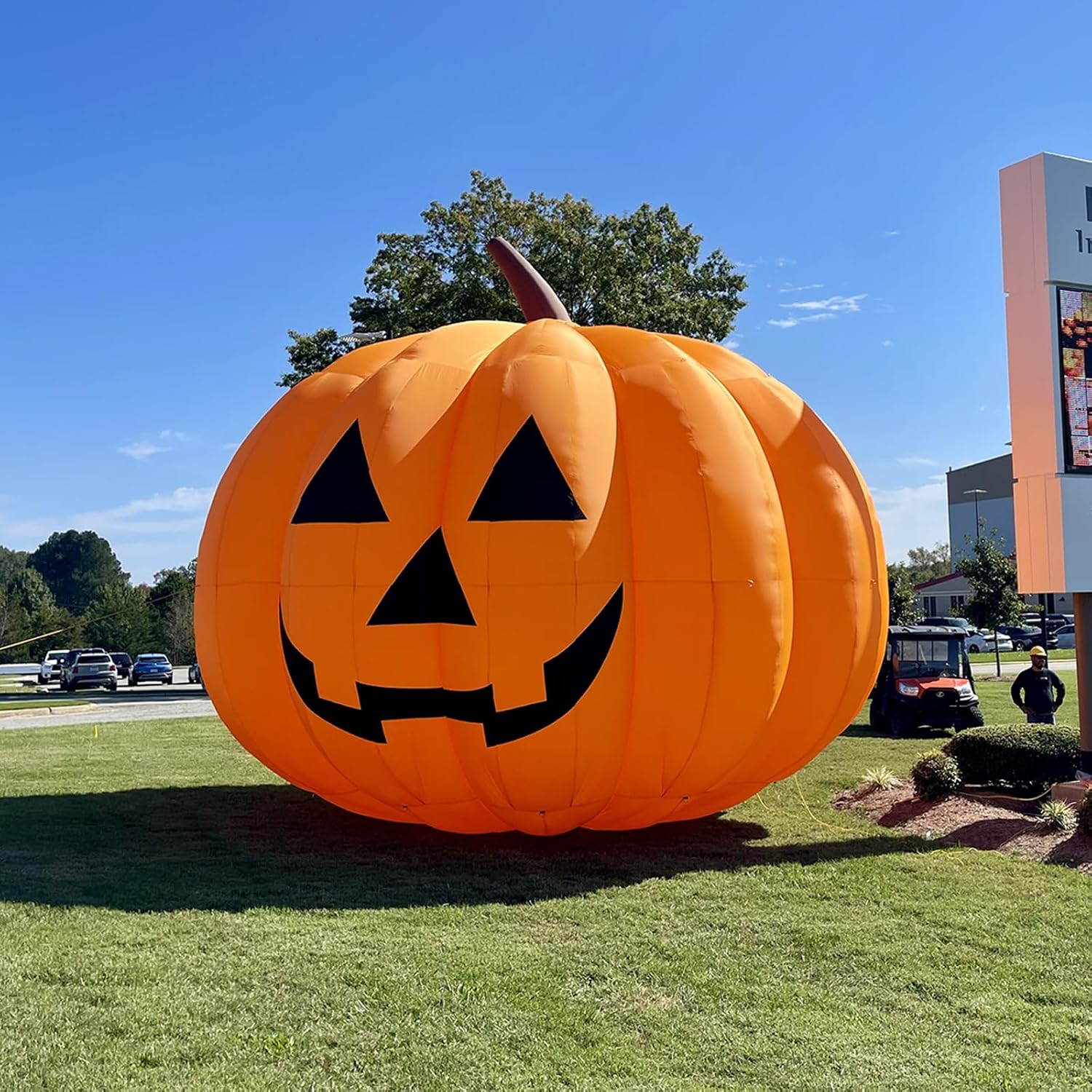 Giant 10Ft Halloween Inflatabl - Halloween Pumpkin Decor Led 评论和价格