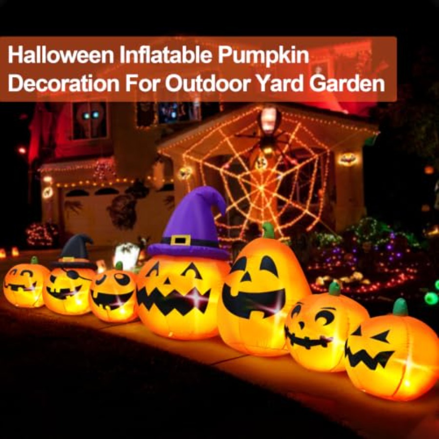 Outdoor Halloween inflatable p - Halloween Pumpkin Decor Led 评论和价格