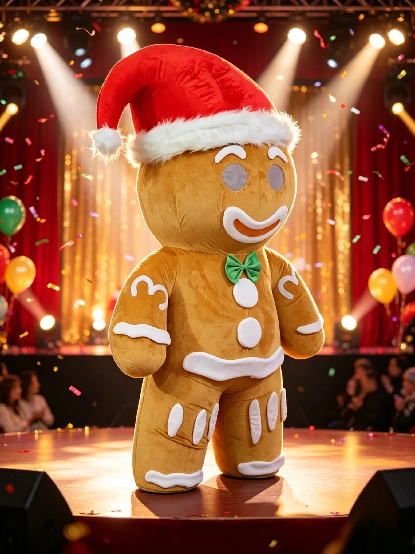 Inflatable Gingerbread Man Cos - Halloween Costume Adult 评论和价格