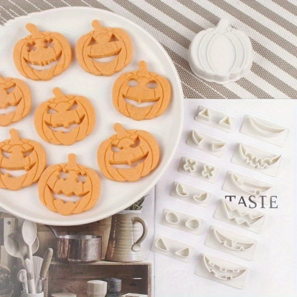 13Pcs Halloween Ghost Pumpkin  - Pumpkin Lantern Halloween 评论和价格