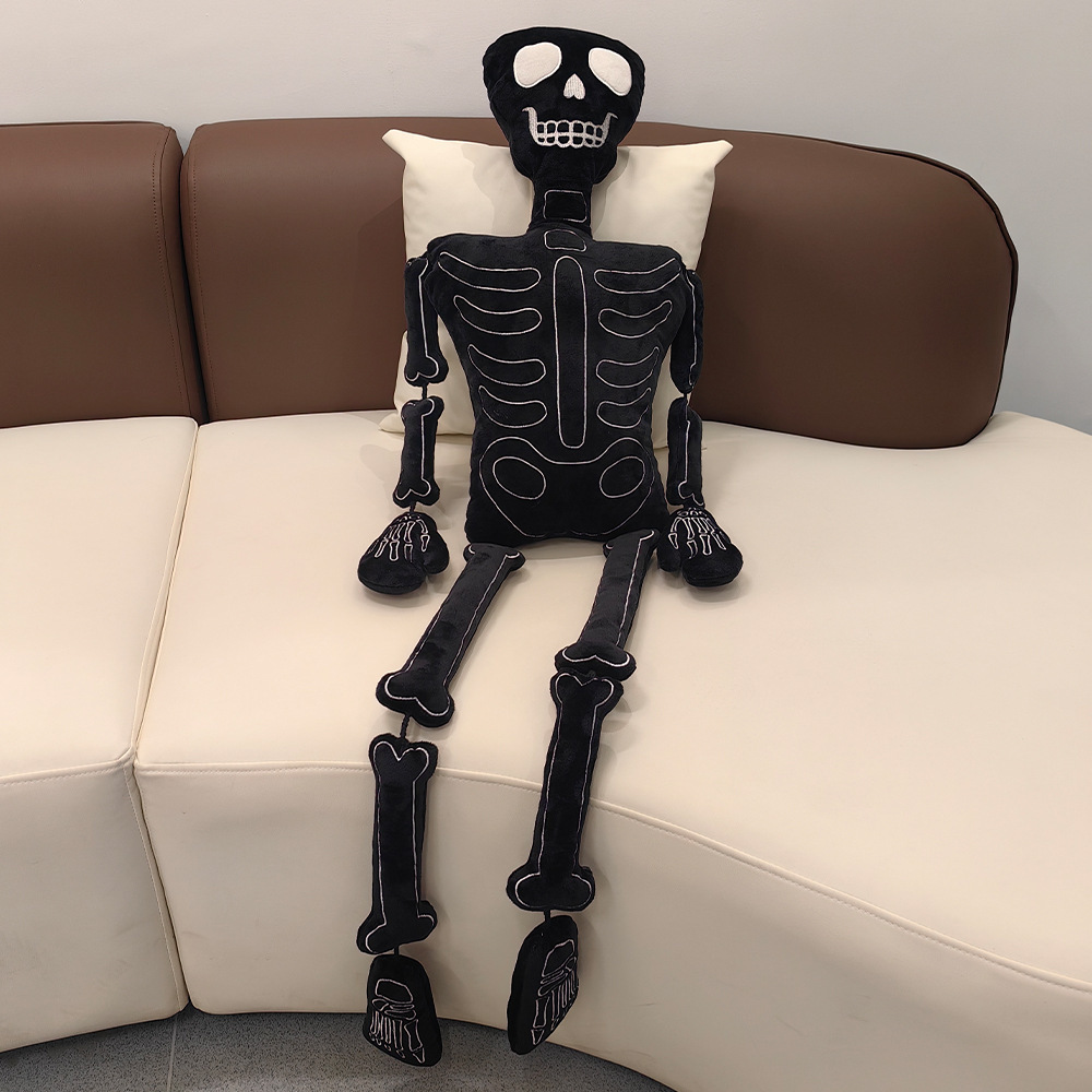 Halloween Skeleton Plush Doll  - Halloween Skeleton Decoration 评论和价格