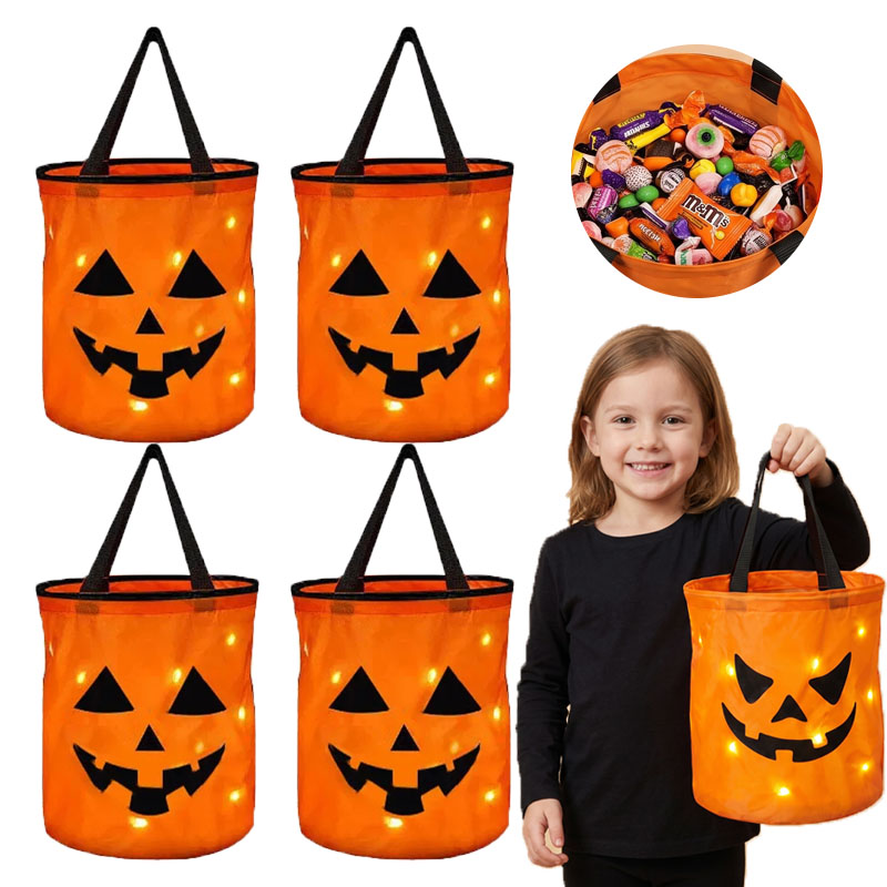 1-10PC LED Halloween Pumpkin B - Halloween Pumpkin Decor Led 评论和价格