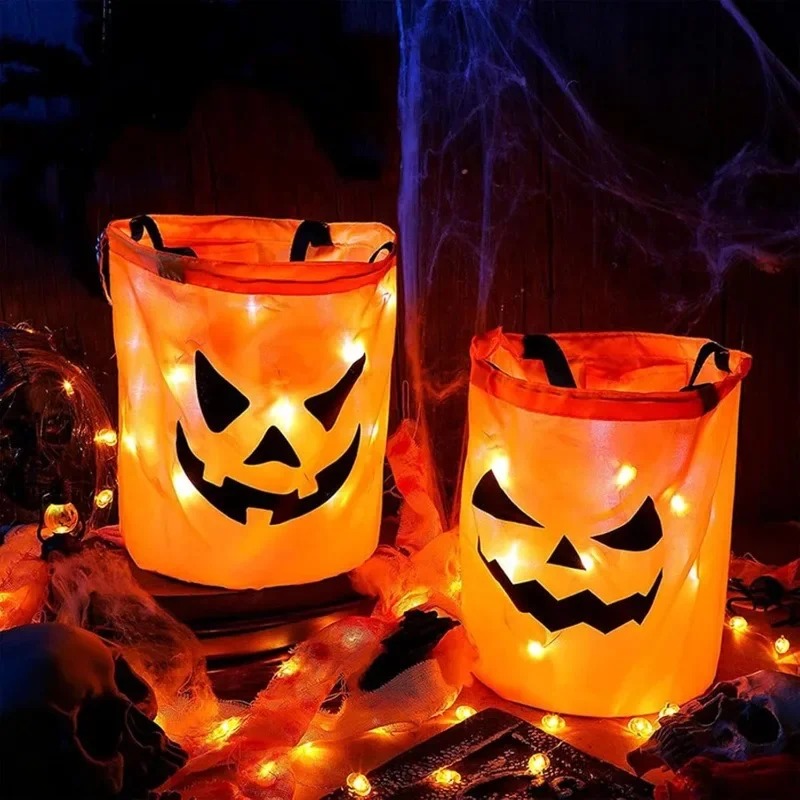 1-10PC LED Halloween Pumpkin B - Halloween Pumpkin Decor Led 评论和价格