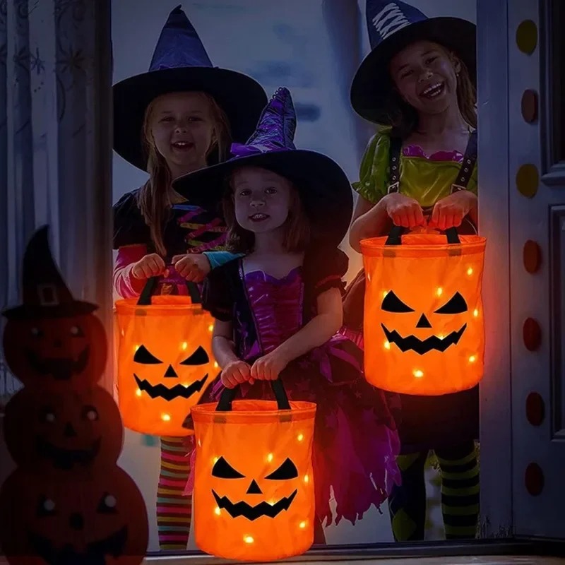 1-10PC LED Halloween Pumpkin B - Halloween Pumpkin Decor Led 评论和价格